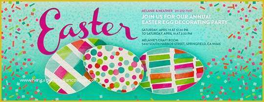 Spring Party Invitation Templates Free Of Easter Free Online Invitations