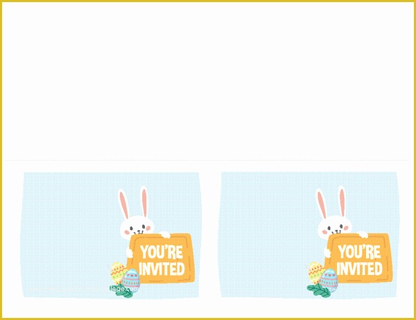 Spring Party Invitation Templates Free Of Easter Party Invitation