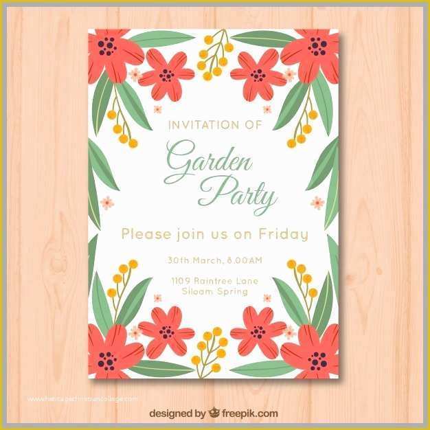 Spring Party Invitation Templates Free Of Spring Party Invitation Templates Free Beautiful Spring