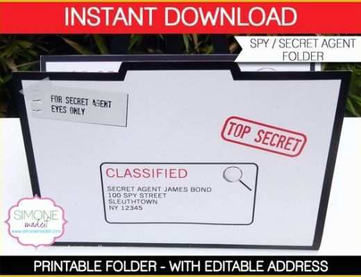 Spy Birthday Party Invitation Template Free Of 10 Best Images About James Bond Wedding Invitations On