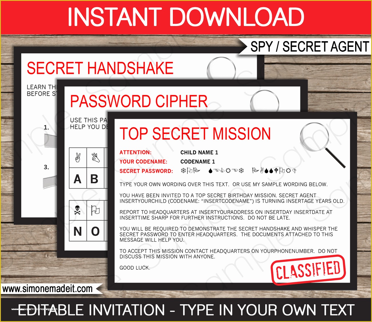 spy-birthday-party-invitation-template-free-of-secret-agent-birthday