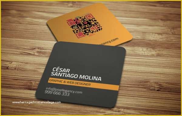 Square Business Card Template Free Of 17 Small Business Card Templates Pages Ai Publisher