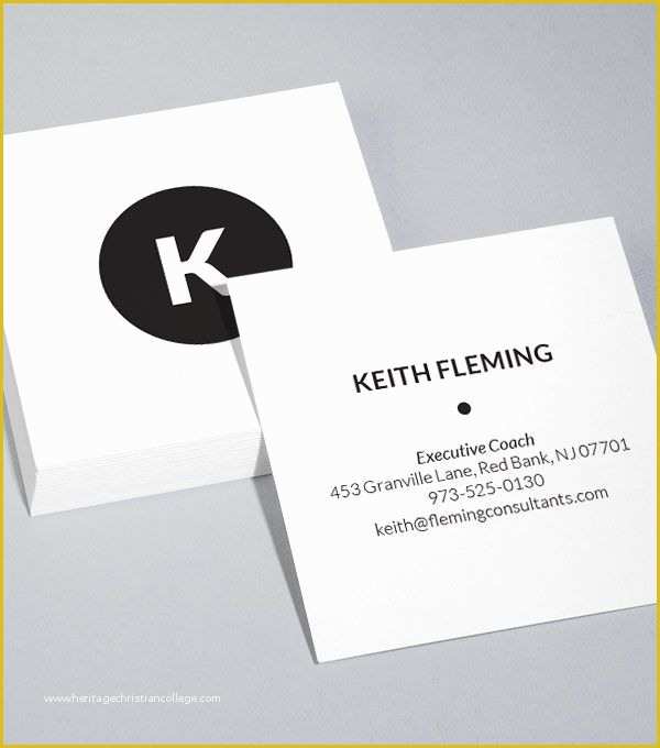 Square Business Card Template Free Of Best 25 Square Business Cards Ideas On Pinterest