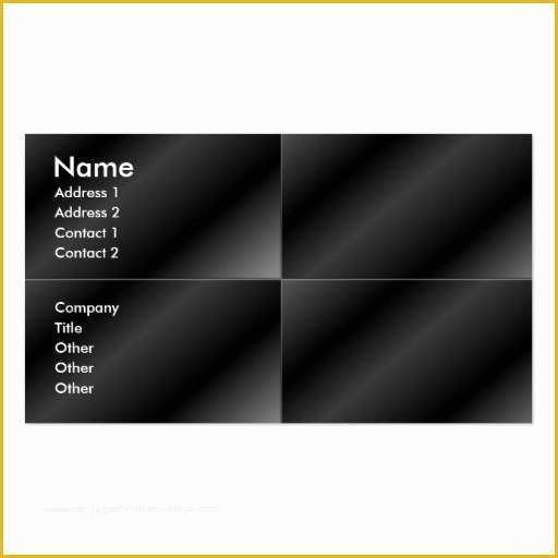 Square Business Card Template Free Of Black Square Profile Card Business Card Templates