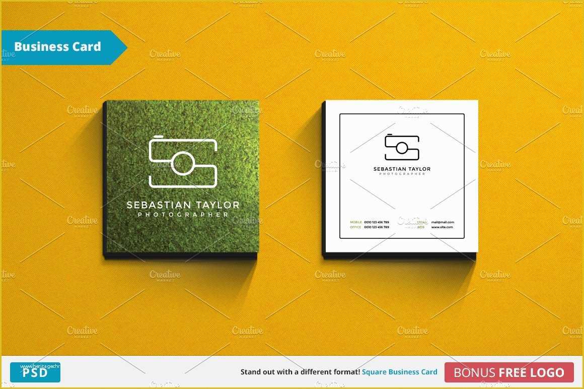 Square Business Card Template Free Of S Square Business Card Template Business Card
