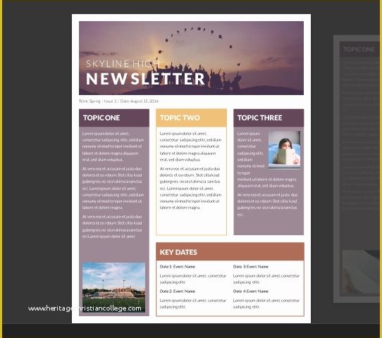 Staff Newsletter Templates Free Of 15 Free Microsoft Word Newsletter Templates for Teachers