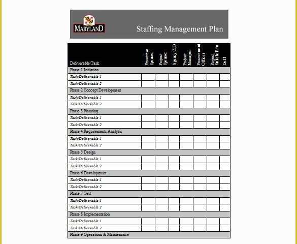 Staffing Template Excel Free Of 8 Staffing Plan Template Pdf Doc Xlsx