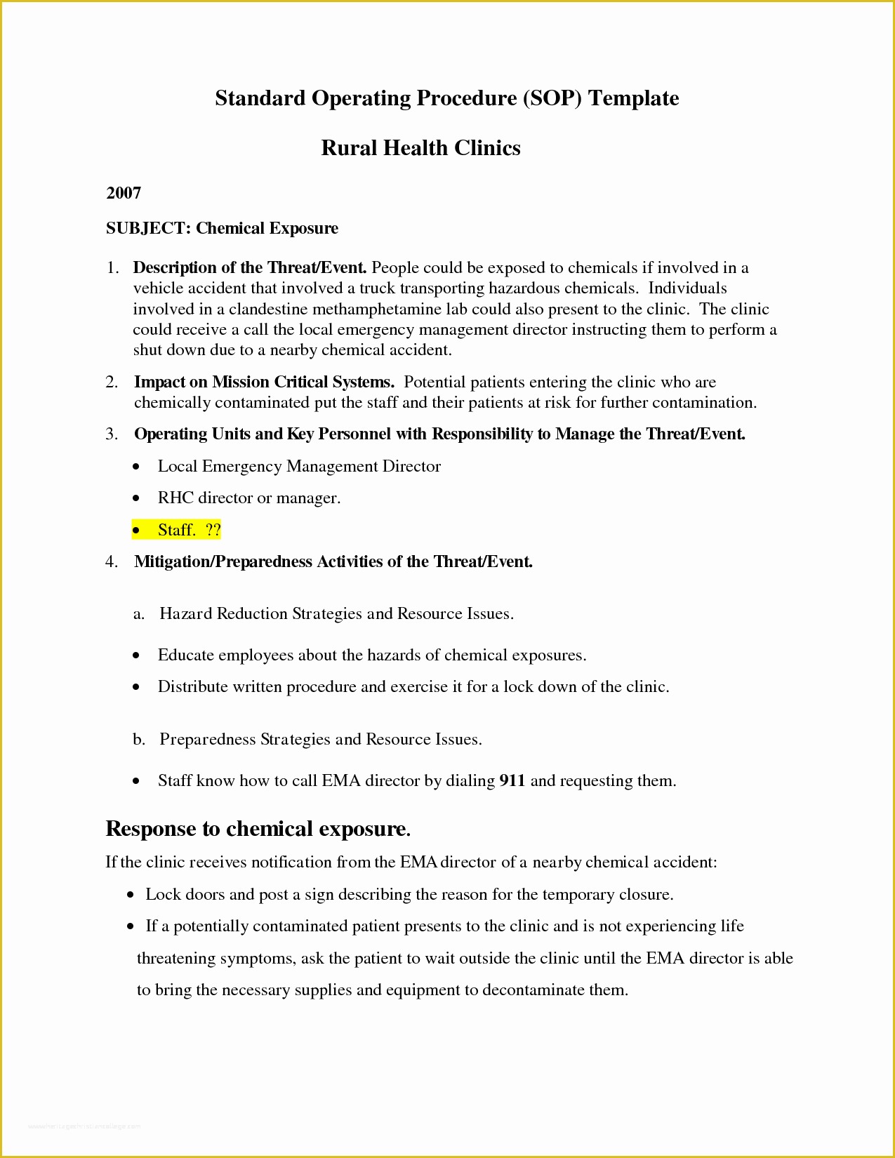 Standard Operating Procedure Template Free Of 9 Standard Operating Procedure sop Templates Word