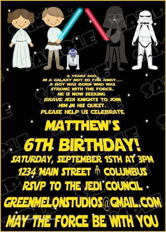 Star Invitation Template Free Of Best 25 Star Wars Invitations Ideas On Pinterest