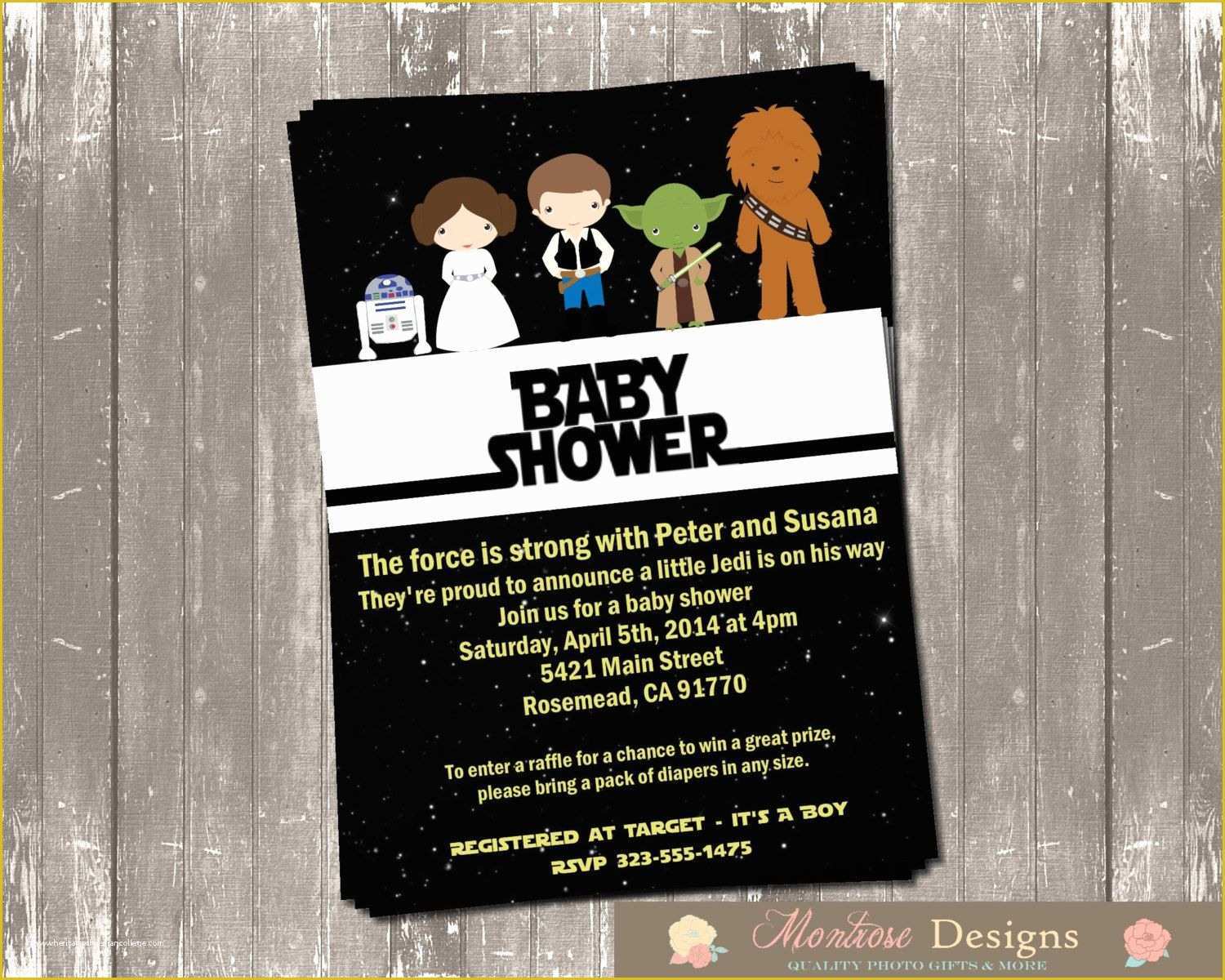 Star Invitation Template Free Of Tips Easy to Create Star Wars Baby Shower Invites Free