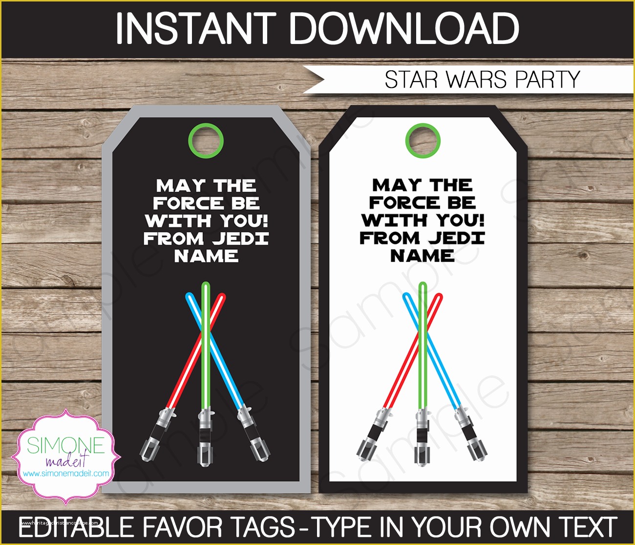 Star Wars Food Labels Template Free Of Star Wars Party Printables Invitations & Decorations