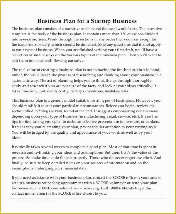 Startup Business Plan Template Free Download Of Advertising Plan Template 7 Free Word Excel Pdf