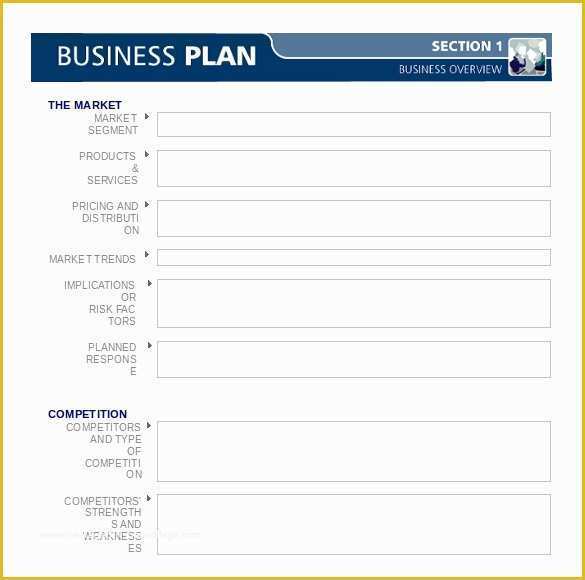 Startup Business Plan Template Free Download Of Business Plan Templates 43 Examples In Word