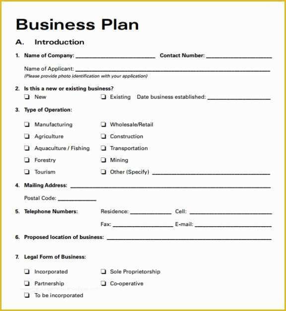 Startup Business Plan Template Free Download Of Simple Basic Startup & Small Business Plan Template Pdf