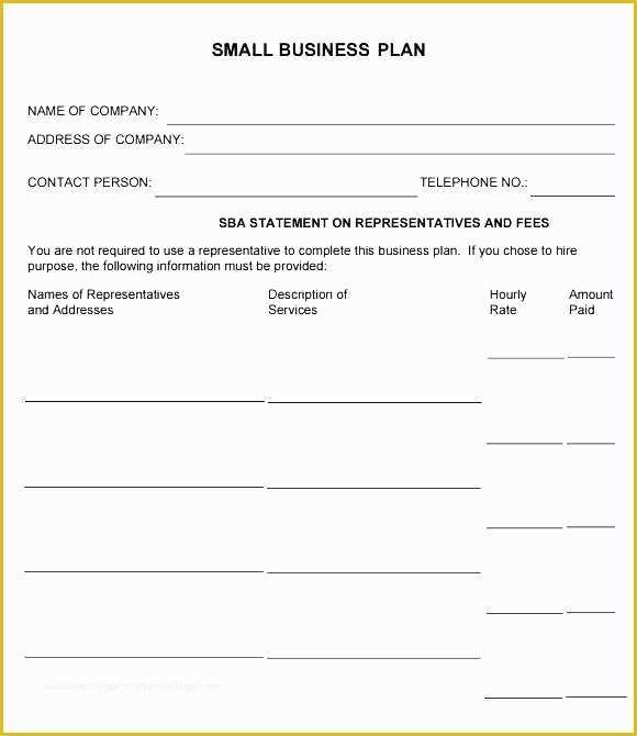 Startup Business Plan Template Free Download Of Startup Plan Template Personal Startup Business Plan