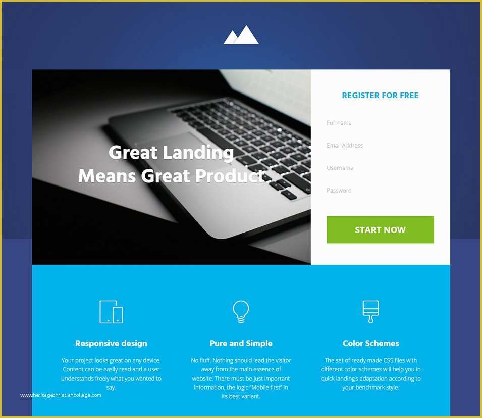 Startup Website Template Free Of 15 Best Start Up Landing Pages to Download
