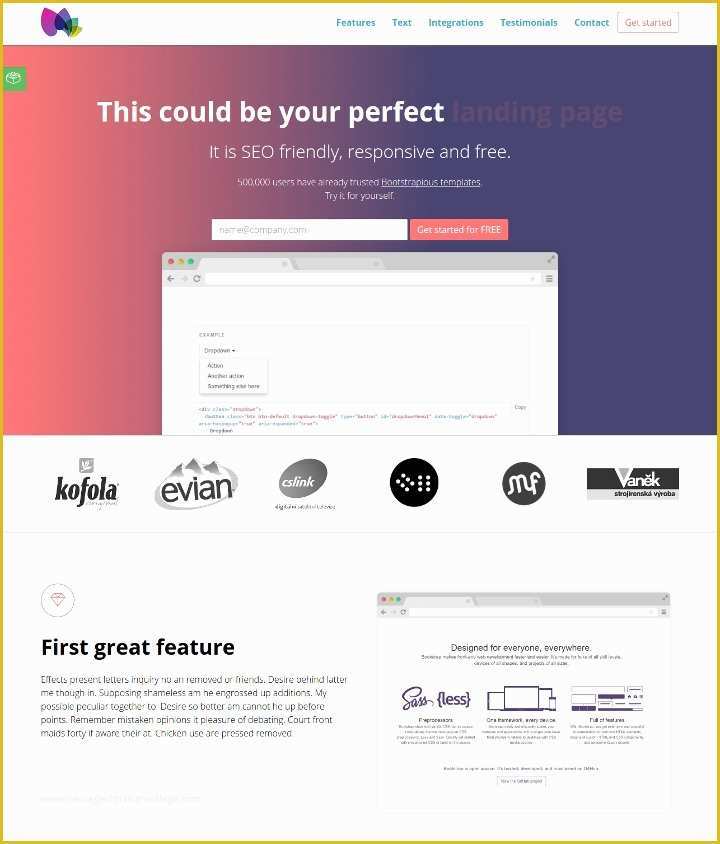 Startup Website Template Free Of 15 Free Landing Page themes & Template Product App