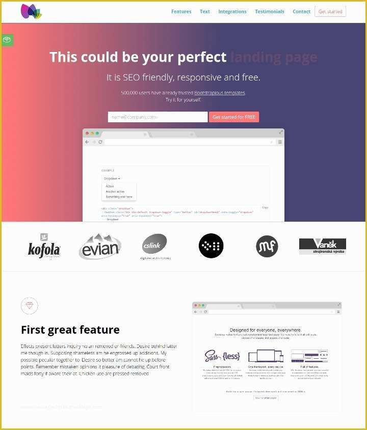 Startup Website Template Free Of 15 Free Landing Page themes & Template Product App