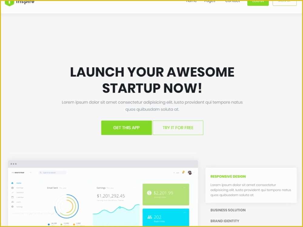 Startup Website Template Free Of 20 Free Startup Website Templates for Creating Promising