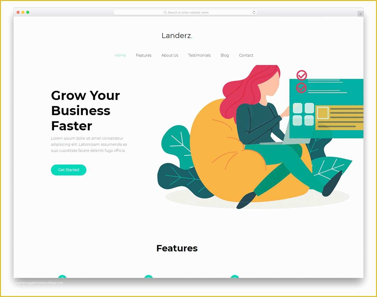 Startup Website Template Free Of 28 Free Startup Website Templates for Creating Promising