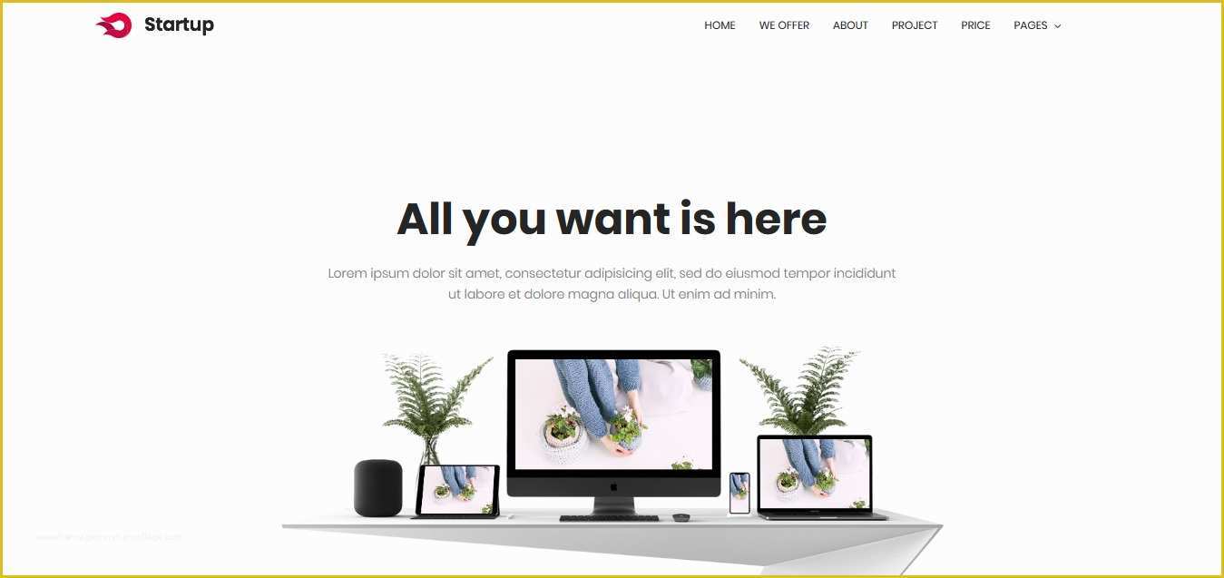 Startup Website Template Free Of 28 Free Startup Website Templates for Creating Promising