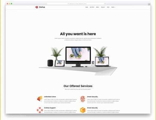 Startup Website Template Free Of 30 Best Free E Page Website Templates for Goal Focused