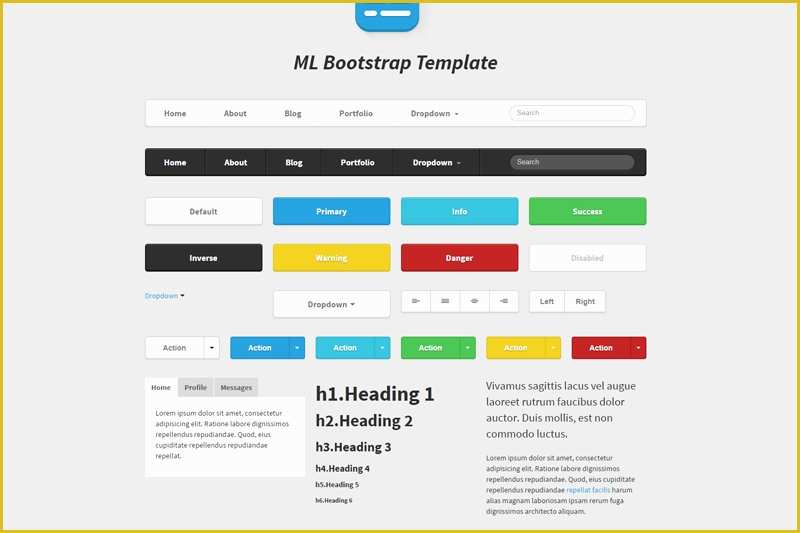 Startup Website Template Free Of Ml Bootstrap Template Startup Ui Kit &amp; theme Free