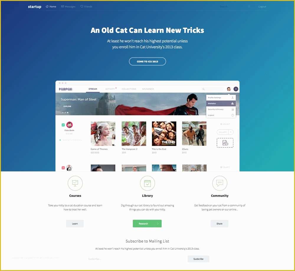 Startup Website Template Free Of Startup Landing Page Tempalte Website Templates