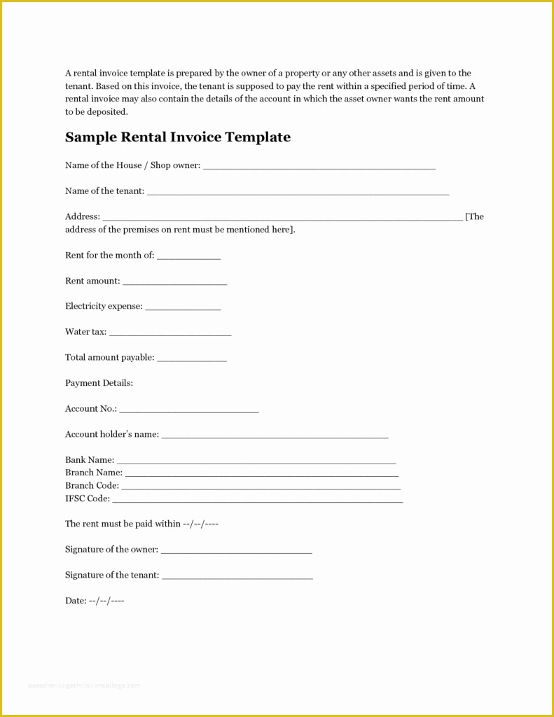 Statement Of Invoices Template Free Of Free Billing Statement Template and Sample Invoice Rent
