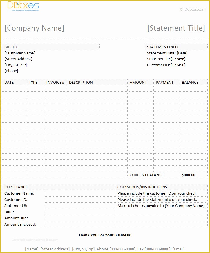Statement Of Invoices Template Free Of Free Invoice Template for Word Excel Open Fice and