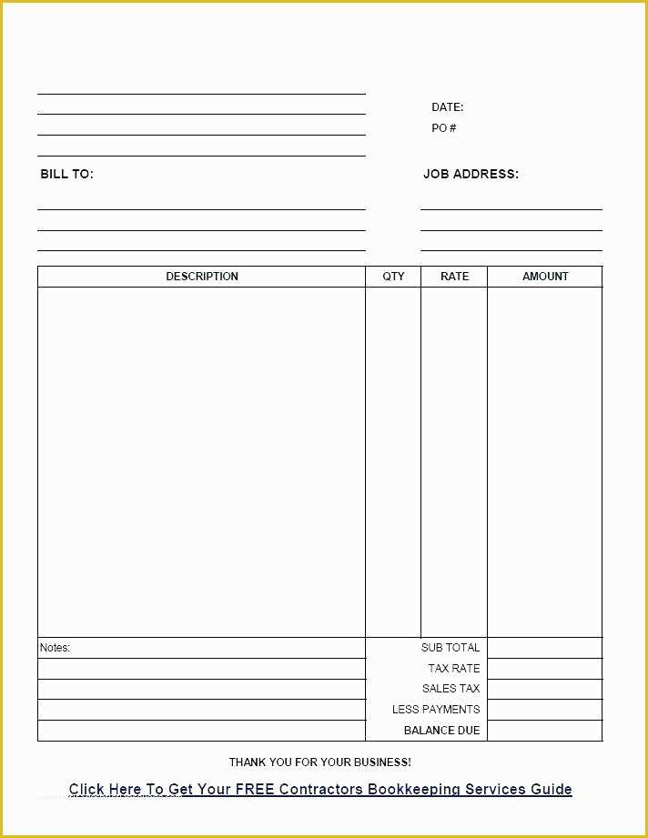 statement of outstanding invoices