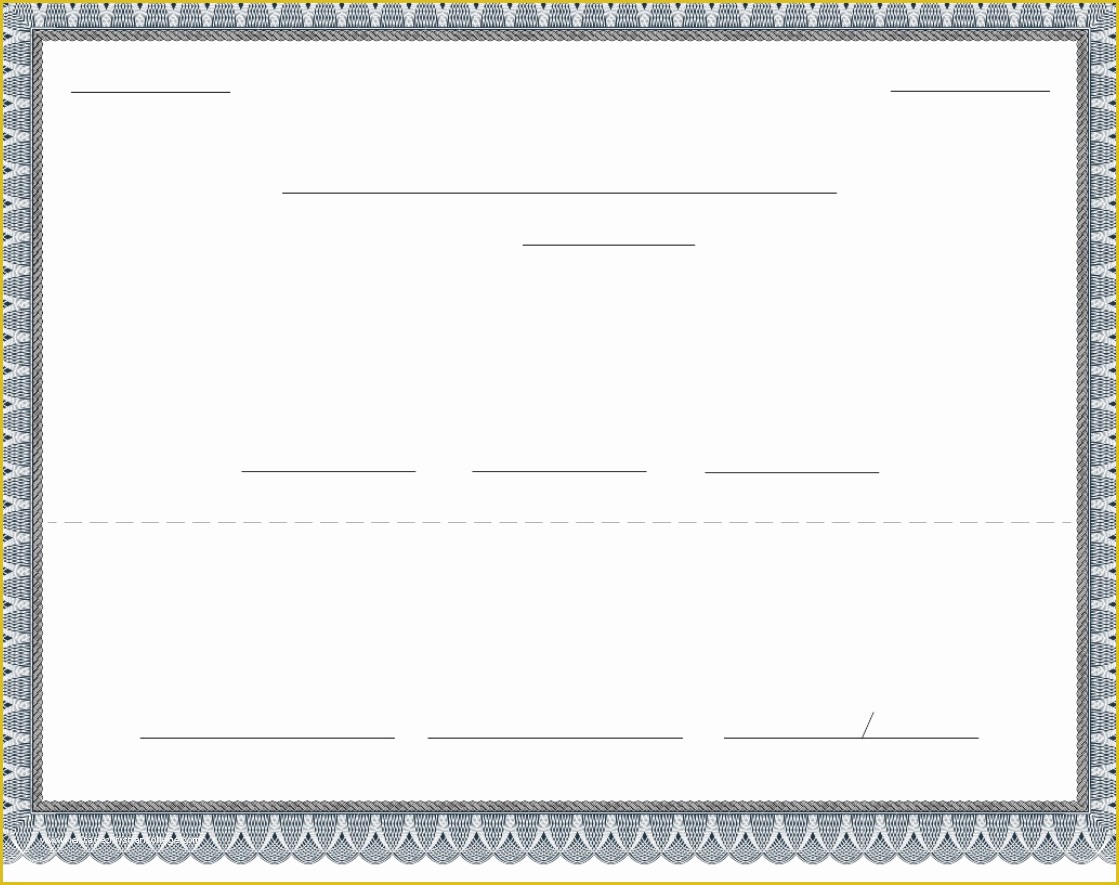 Stock Certificate Template Free Download Of Download Blank Stock Certificate Template Free Download