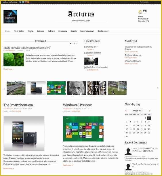 Stock Market Website Template Free Of 12 Best 12 Of the Best Joomla News Templates Images On