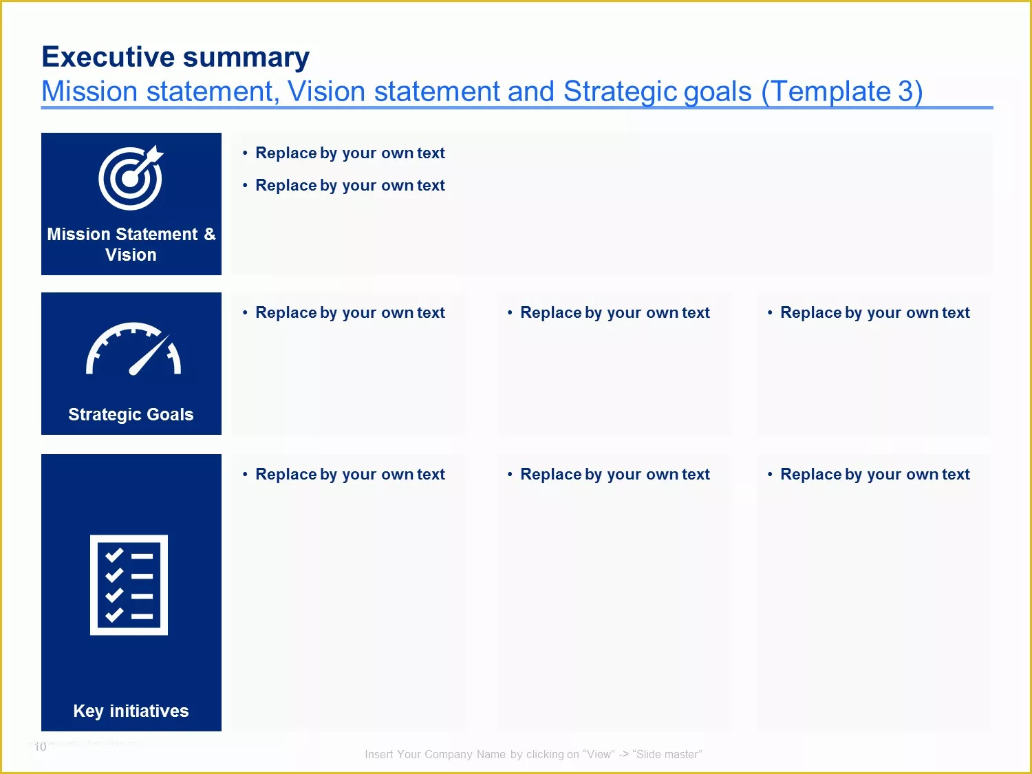 Strategic Plan Powerpoint Template Free Of Download A Simple Strategic Plan Template