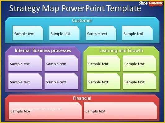 Strategic Plan Powerpoint Template Free Of Free Strategy Map Powerpoint Template
