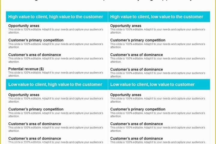 Strategic Plan Powerpoint Template Free Of Strategic Account Plan Template Analyzing Opportunity