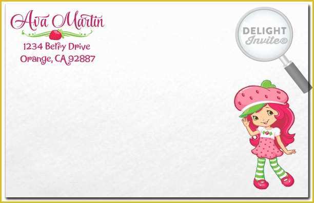 Strawberry Shortcake Invitation Template Free Download Of Download Strawberry Shortcake Invitation Free