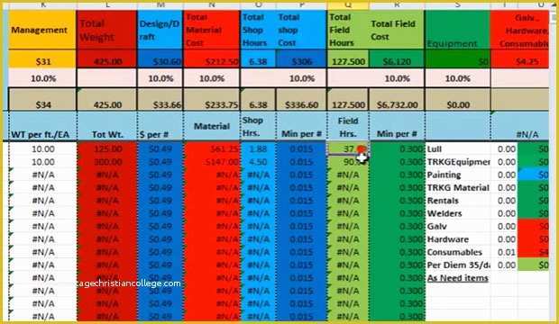 Structural Steel Estimating Template Free Of Download Structural Steel Estimating Takeoff Sheet and