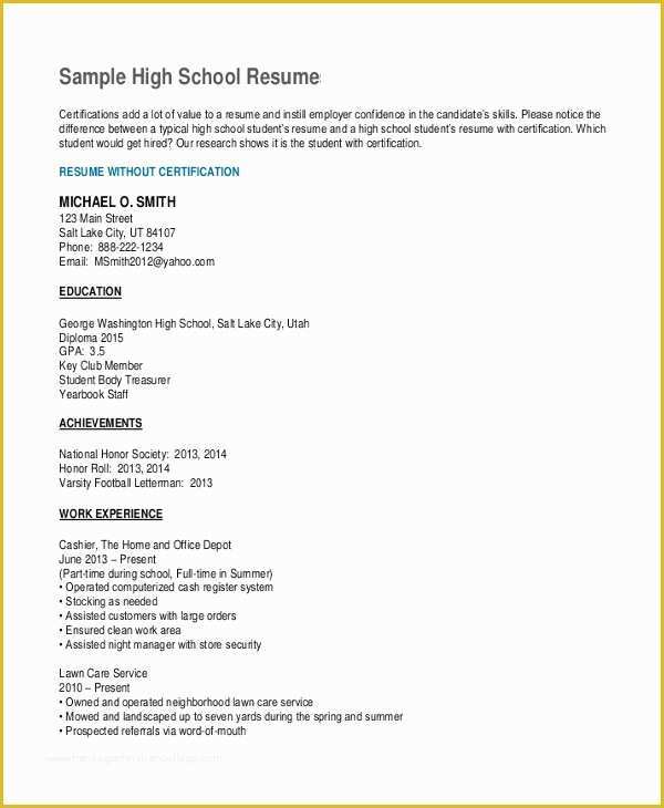 Student Resume Template Free Of Printable Resume Template 35 Free Word Pdf Documents