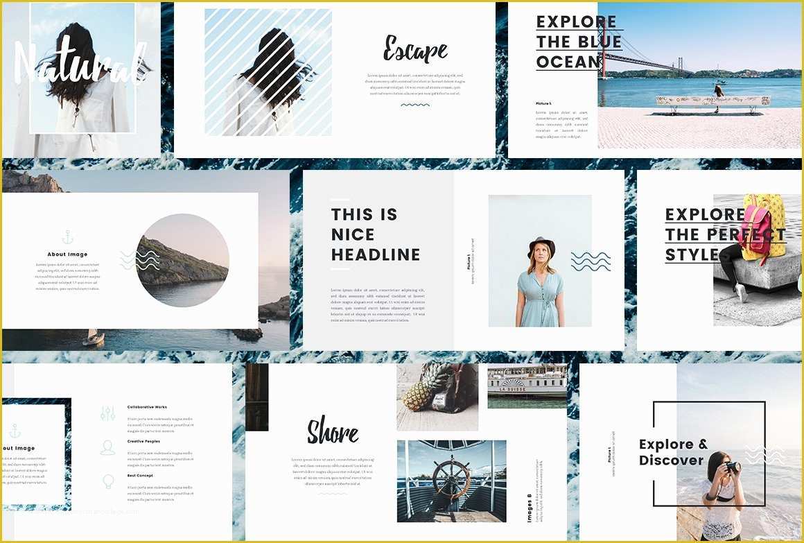Stylish Ppt Templates Free Download Of Nautical Keynote Template Presentation Templates