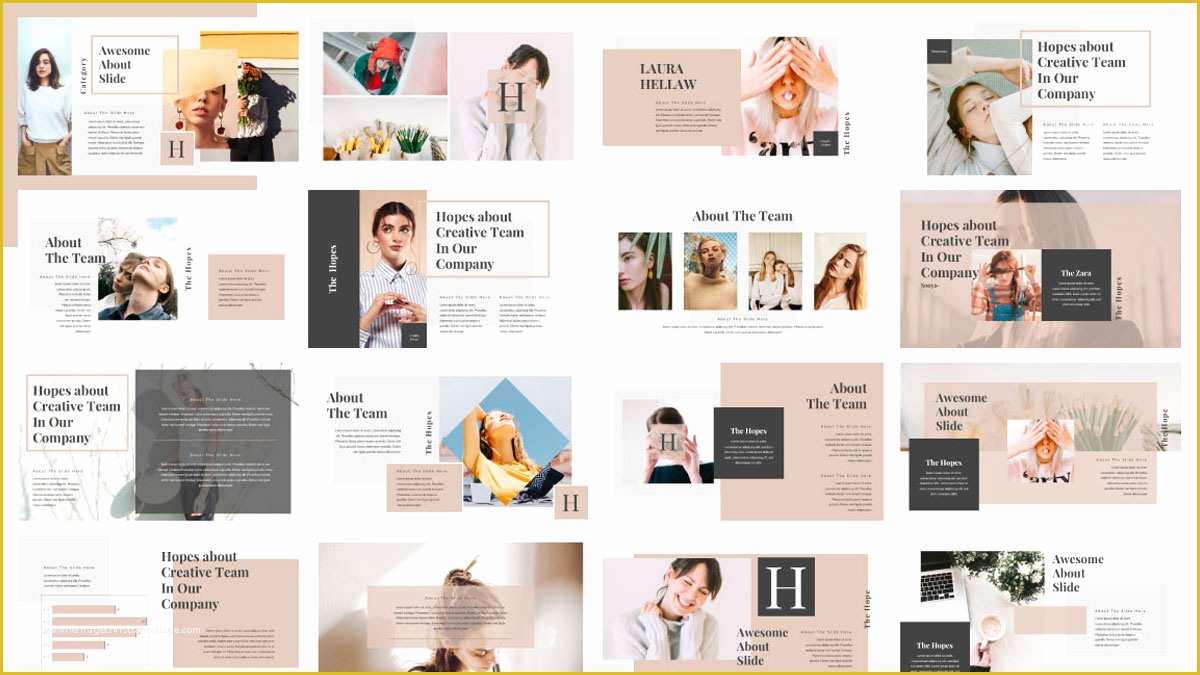 Stylish Ppt Templates Free Download Of Spark Fashion Powerpoint Template