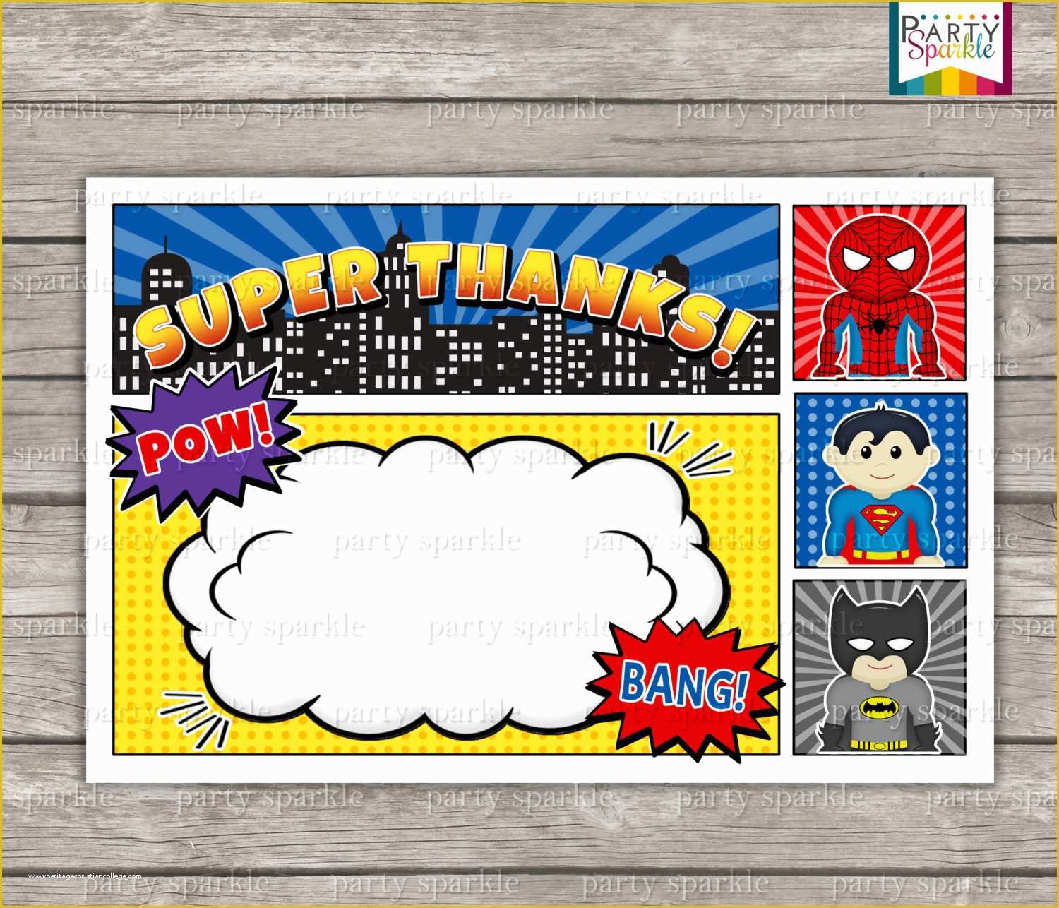 Superhero Invitation Template Free Of 12 Free Printable Blank Superhero Birthday Invitation