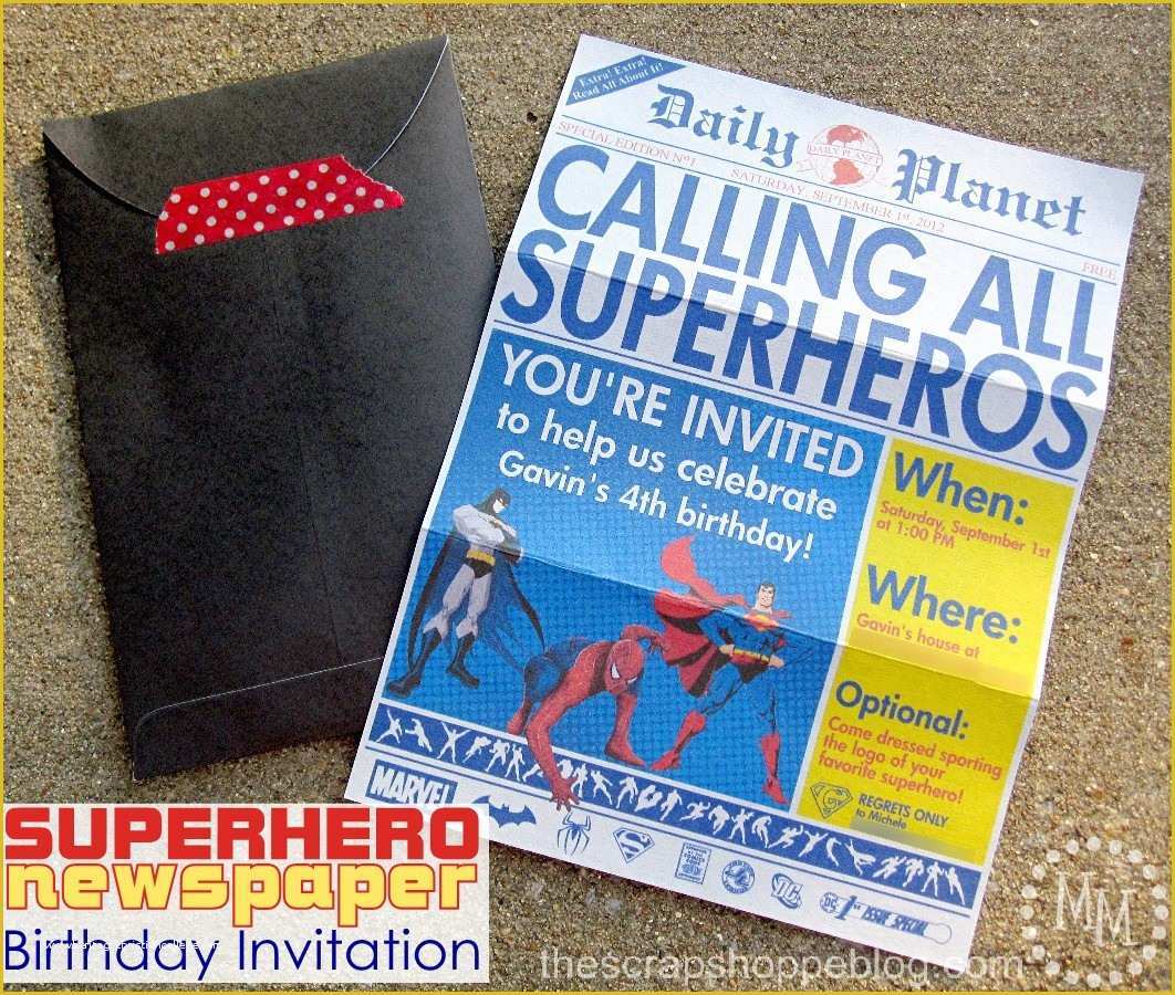 Superhero Invitation Template Free Of 40th Birthday Ideas Birthday Invitation Template Superhero