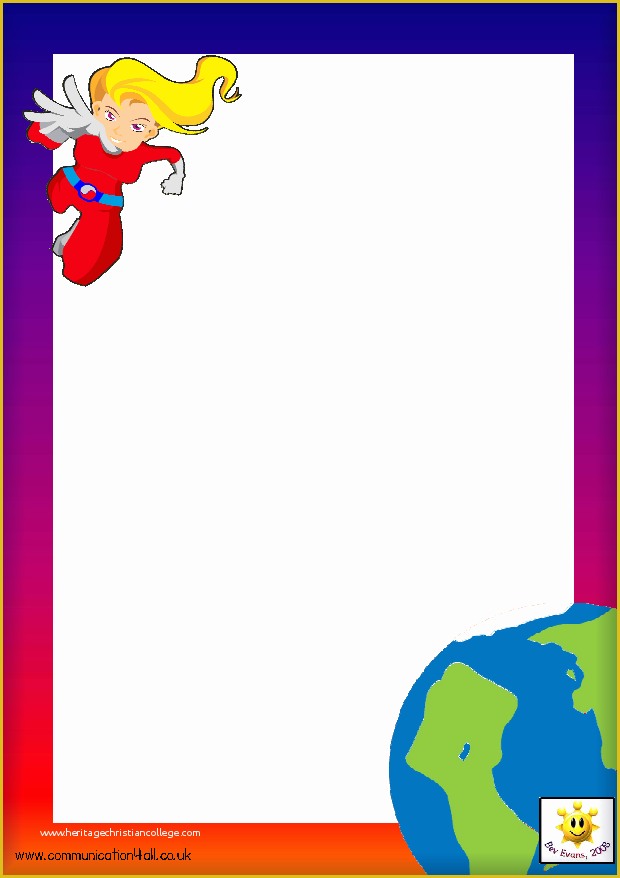 Superhero themed Powerpoint Template Free Of Superheroes