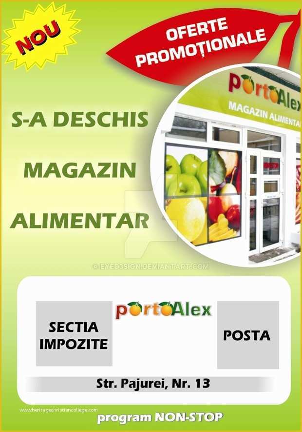 Supermarket Flyer Template Free Of 20 Grocery Flyer Templates Printable Psd Ai Vector