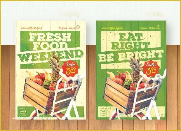 Supermarket Flyer Template Free Of 20 Grocery Flyer Templates Printable Psd Ai Vector