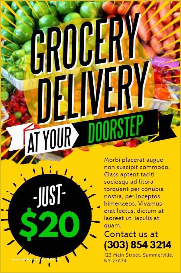 Supermarket Flyer Template Free Of 30 Best Garage Sale Posters Images On Pinterest