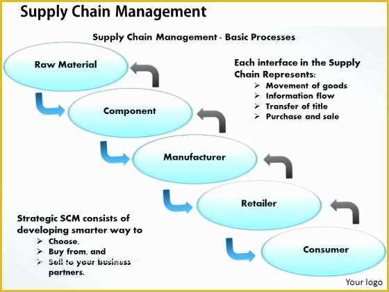 Supply Chain Diagram Template Free Of Supply Chain Template