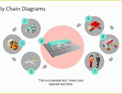 Supply Chain Template Free Of 3d Supply Chain Clipart Powerpoint Diagram Slidemodel