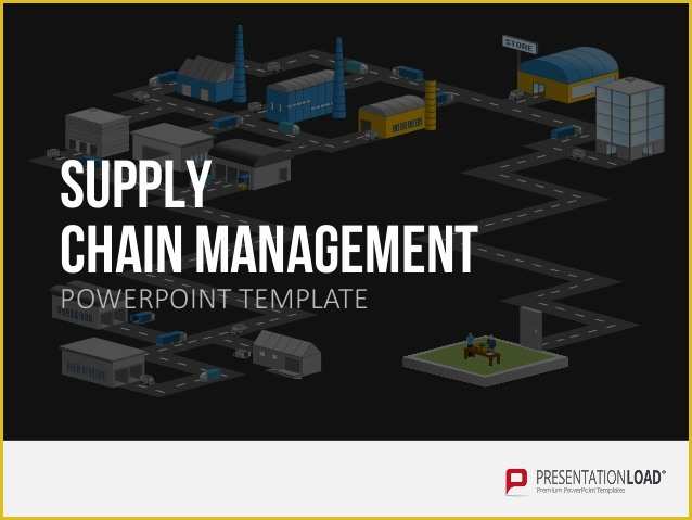 Supply Chain Template Free Of Supply Chain Management Ppt Template